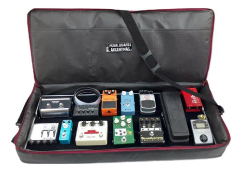 Pedalboards Argentinas Para Pedales De Fx 75x30cm Con Funda 0