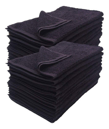 Simpli-Magic Towels, 16 x 27 Inches, Black, 24 Pack 0