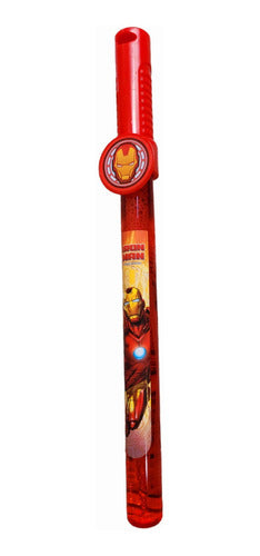 Children's Avengers Bubble Blower 37cm Captain America/Iron Man X6 1