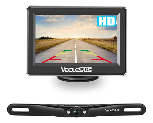 Veclesus Vm1 - Kit De Cmara De Respaldo Con Cable 1080p, Vis 0