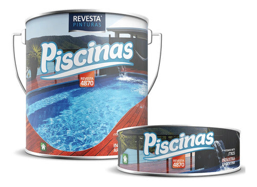 High Performance Polyurethane Paint for Pools and Decks - Revesta 4870 1L 0
