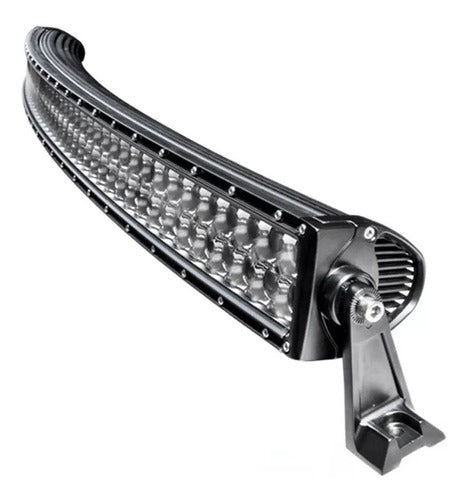 Burteo 80 Led 240 W Curved Bar with Magnifying Glass for All Vehicles 0