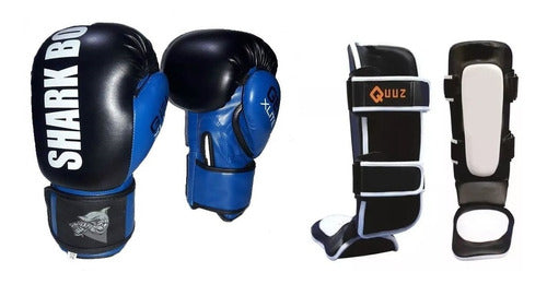 Boxing Kit, 1.50m Bag with Filling+Chains+Gloves+Wraps 38