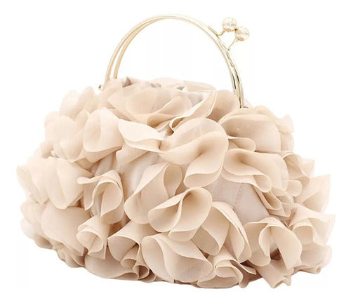 Clutch De Flores Feminina, Festa Formal, Noiva, Bolsa 0