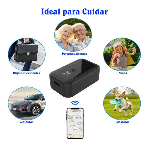 Mini Gps Tracker Localizador Rastreador Espía Con Micrófono 3