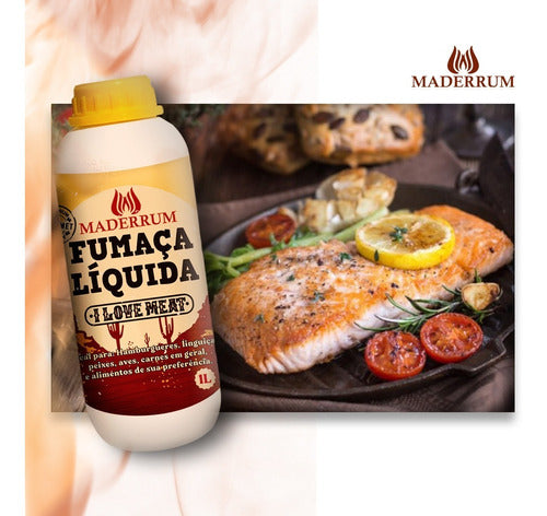 Essência Eucalipto Fumaça Líquida Maderrum 1 Litro Gourmet 4