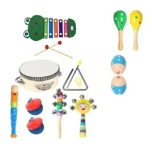 Yo Sí Puedo Musical Didactic Kit - Stimulation with 13 Instruments for Babies 0