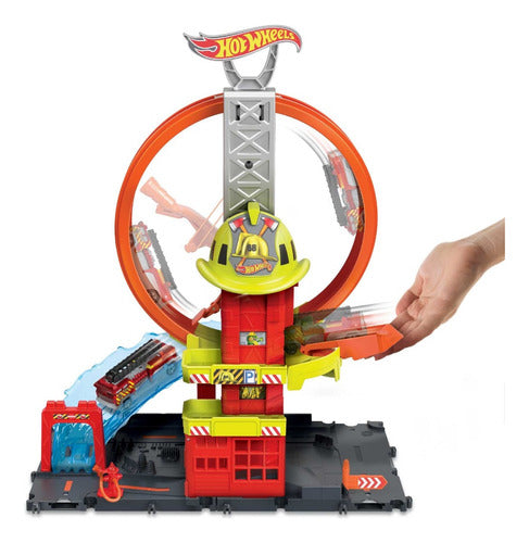 Hot Wheels - Pista City Super Fire Station - Hkx41 3