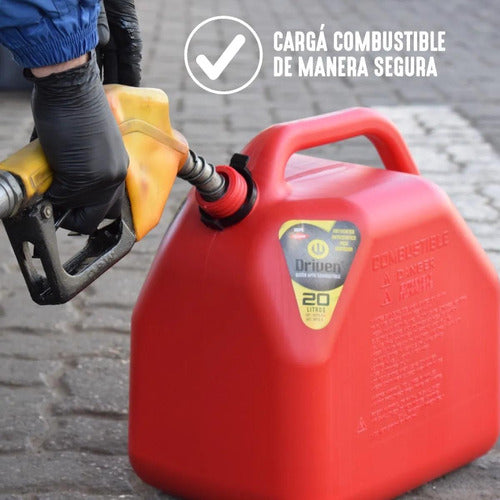 Driven Plastic Fuel Canister 20L BP20R 4