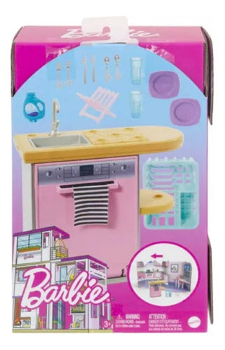 Barbie Dollhouse Furniture Set with Accessories 3