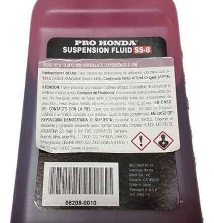 Aceite De Suspension Horquilla Monoshock Pro Honda - Reggio 1