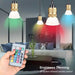 Cuak The Hell RGB LED Dichroic Lamp E27 with Remote Control 5