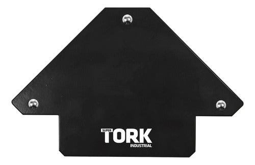 Kit 6 Esquadro Magnético Soldador Suporta 12kg Super Tork 2