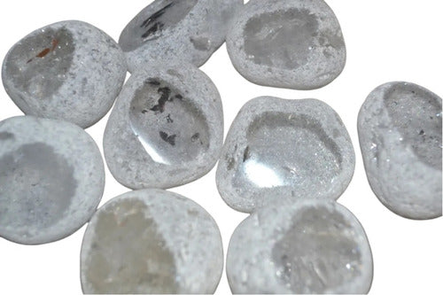 250g Lot Ema Quartz Crystal Il Giardino Mineral Jewelry 0