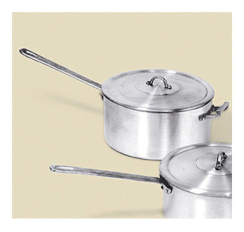 Aluminio D&E Gastronomic Casserole with Handle and Lid N20 3 Liters 2