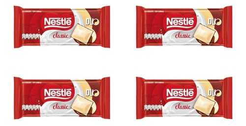 Nestlé Chocolate Con Leche Y Blanco Duo 80 G. X 4 U 0