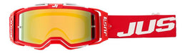 Just1 Nerve Absolute Red / White Motocross Goggles 2