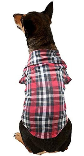 Droolingdog Dog Polo Tee Camisas A Cuadros Para Perros 0