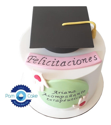 Mini Torta Recibida Graduacion Personalizada Videollamas 1