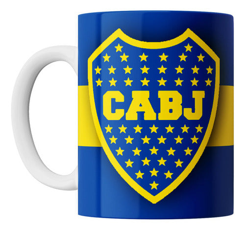 Sublizet Taza Futbol Boca Juniors Yo Soy Del Xeneize Ceramica 1