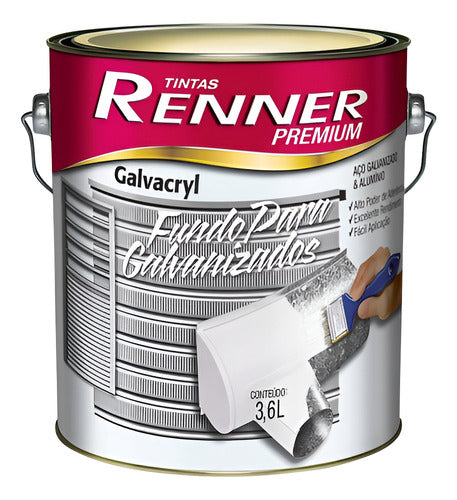 Fondo Para Galvanizado Renner Galvacryl 3.6lt 0