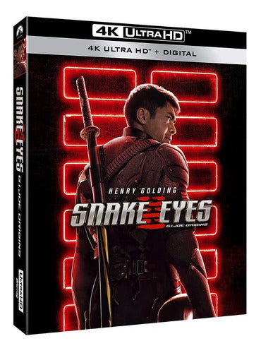 4K Ultra HD Blu-ray Snake Eyes G. I. Joe Origins 0