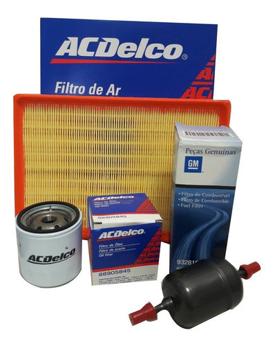 Kit Filtros Aire, Nafta, Aceite Chevrolet Corsa 2 Originales 0