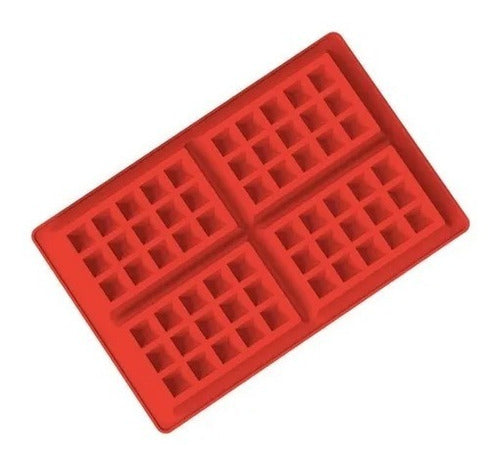 Geko Silicone Rectangular Waffle Mold 4