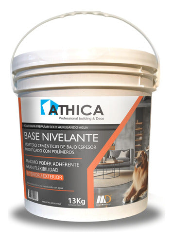 Athica Microcemento Base Gris Fina 13kg | Rinde Hasta 12,5m2 0