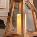 LED Pillar Candle with Moving Flame 21 cm 2