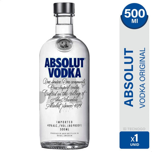Absolut Blue Classic Original Vodka 500ml 0