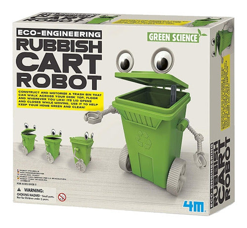 4M Eco-Friendly Rubbish Cart Robot 0