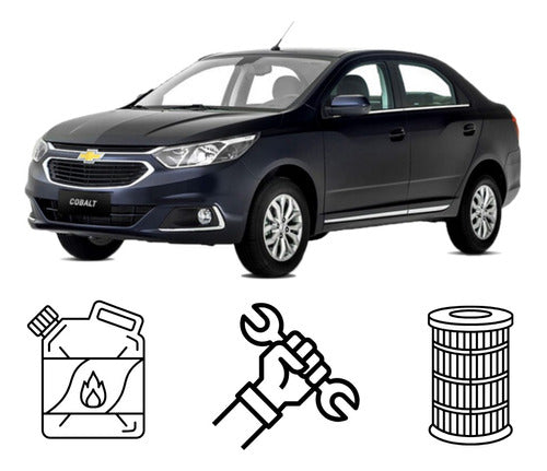 Chevrolet Oil Change Elaion F30 and Filter for Cobalt 1.3 0