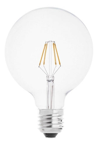 Nova Electricity Dimmable LED Filament Globe Lamp 8W Warm Light 2