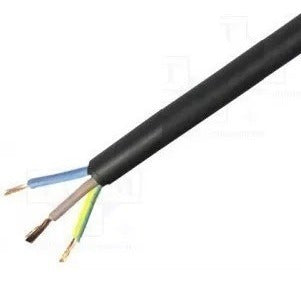 LNF Cable Bajo Goma 3x1 Mm Negro - Precio Por Metro - 0