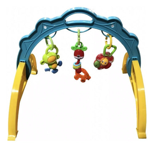 Durable Educational Baby Gym with 3 Rattles by Duravit 1