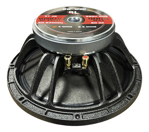 Blauline Woofer 12 Inches 520w Rms 8 Ohms Single Coil 3