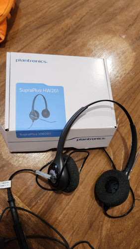 Headset Plantronics Supraplus Hw261 + Modulo Da70 Usb 0