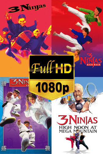 3 Ninjas Saga Serie De Peliculas Con Calidad Full Hd 0