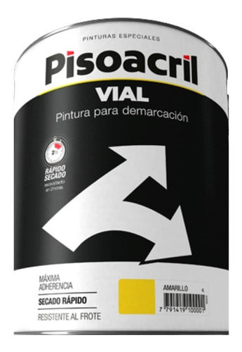 Plavicon Floor Acrylic Paint Yellow and White X 1L - Alfa 0