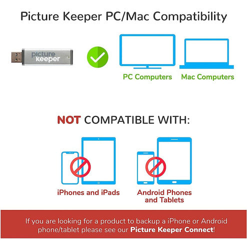 Picture Keeper Photo & Video USB Flash Drive 3