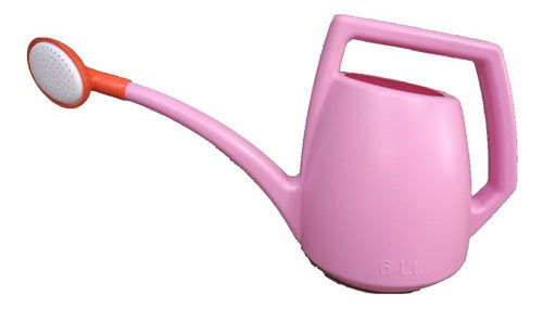 Plastic Watering Can with Removable Flower 6 Liters for Irrigation - Up! 0