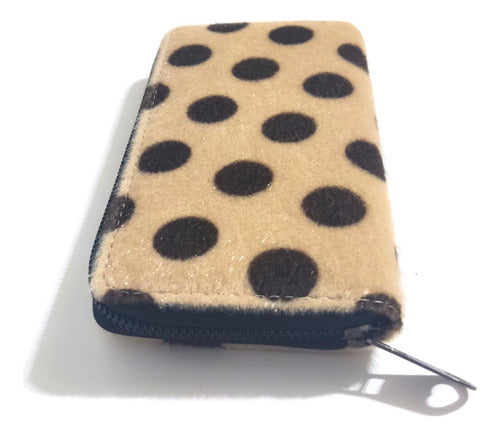 Skora Animal Print Leopard Long Wallet for Women 1