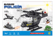 Police Helicopter Building Blocks 73 Pieces 0
