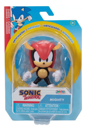 Jakks Pacific Mighty 6cm Sonic The Hedgehog Figure 1