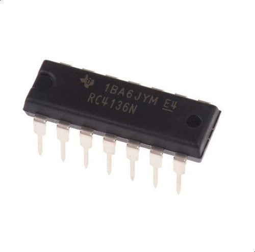 Texas Instruments Rc4136n Rc4136 4136 Integrated Circuit 0