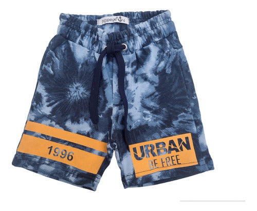 Popeye Premium Urban Batik Rustic Cotton Kids Shorts 0