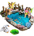 Mood Lab Fairy Garden Fish Pond Kit - Miniature Bridge Set 0