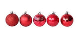 Bolas Para Arbol De Navidad X25u./ 6cm/ Rojo 1