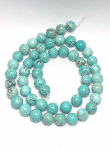 Turquoise Stone Pearls 8mm 0